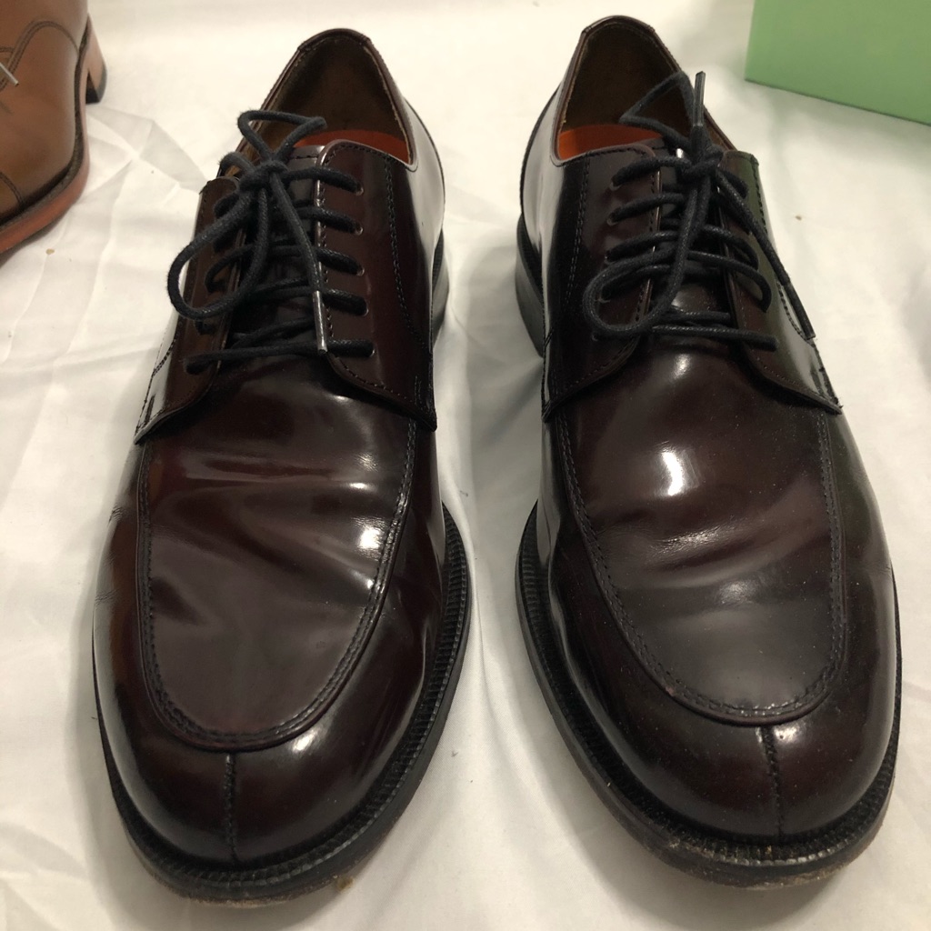 Cole Haan Burgundy Derby Shoes